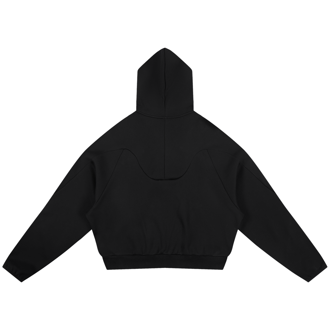 B4RLINE Curved Panel Raglan Hoodie