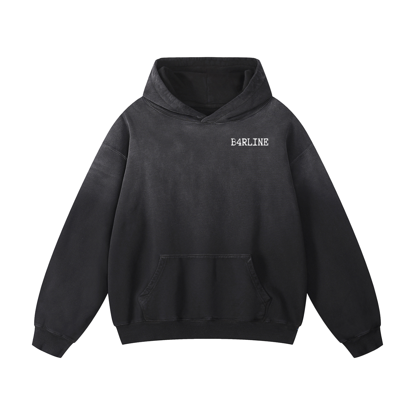[R] Heavyweight Sun faded Oversized Hoodie (400GSM)