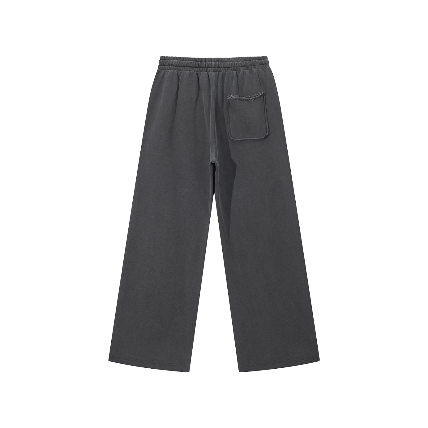 420GSM Snow Washed Designer Raw Edge Sweatpants