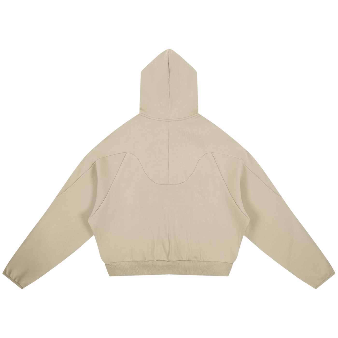 B4RLINE Curved Panel Raglan Hoodie