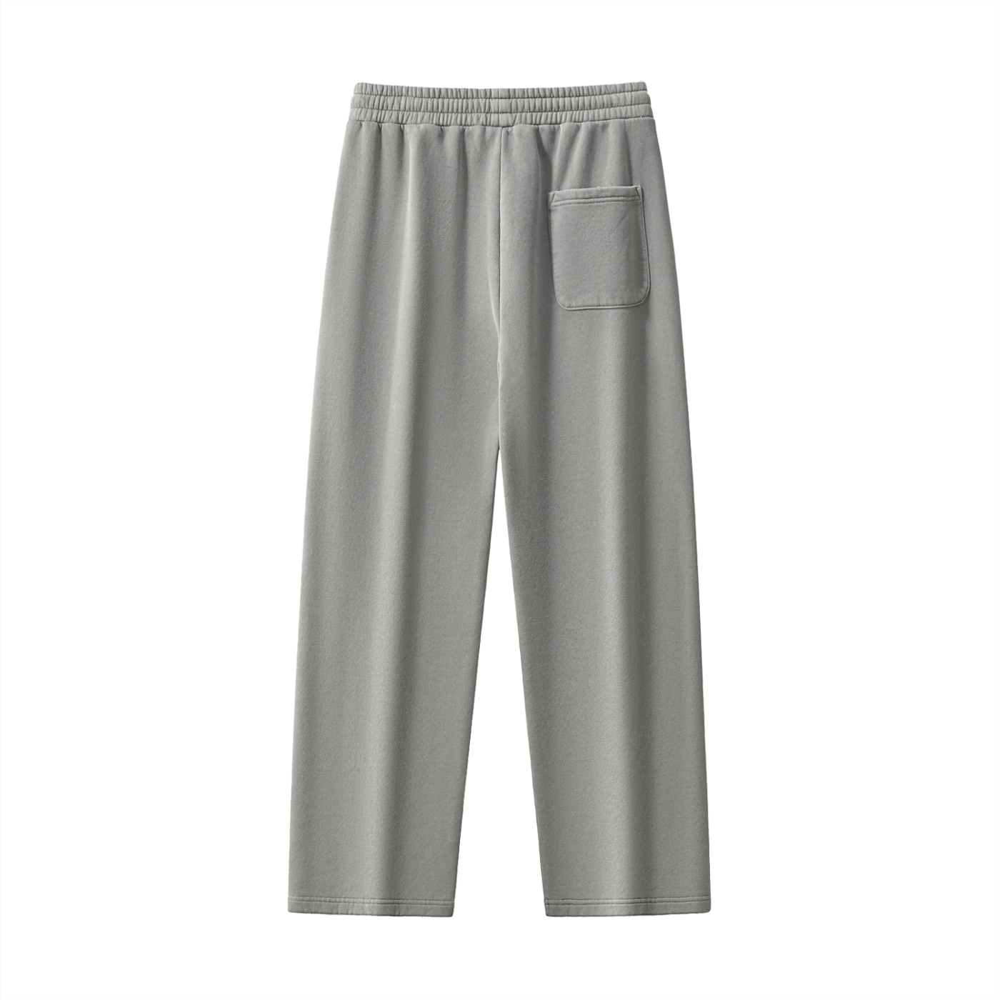 Frayed Enzyme Washed "4" Sweatpants