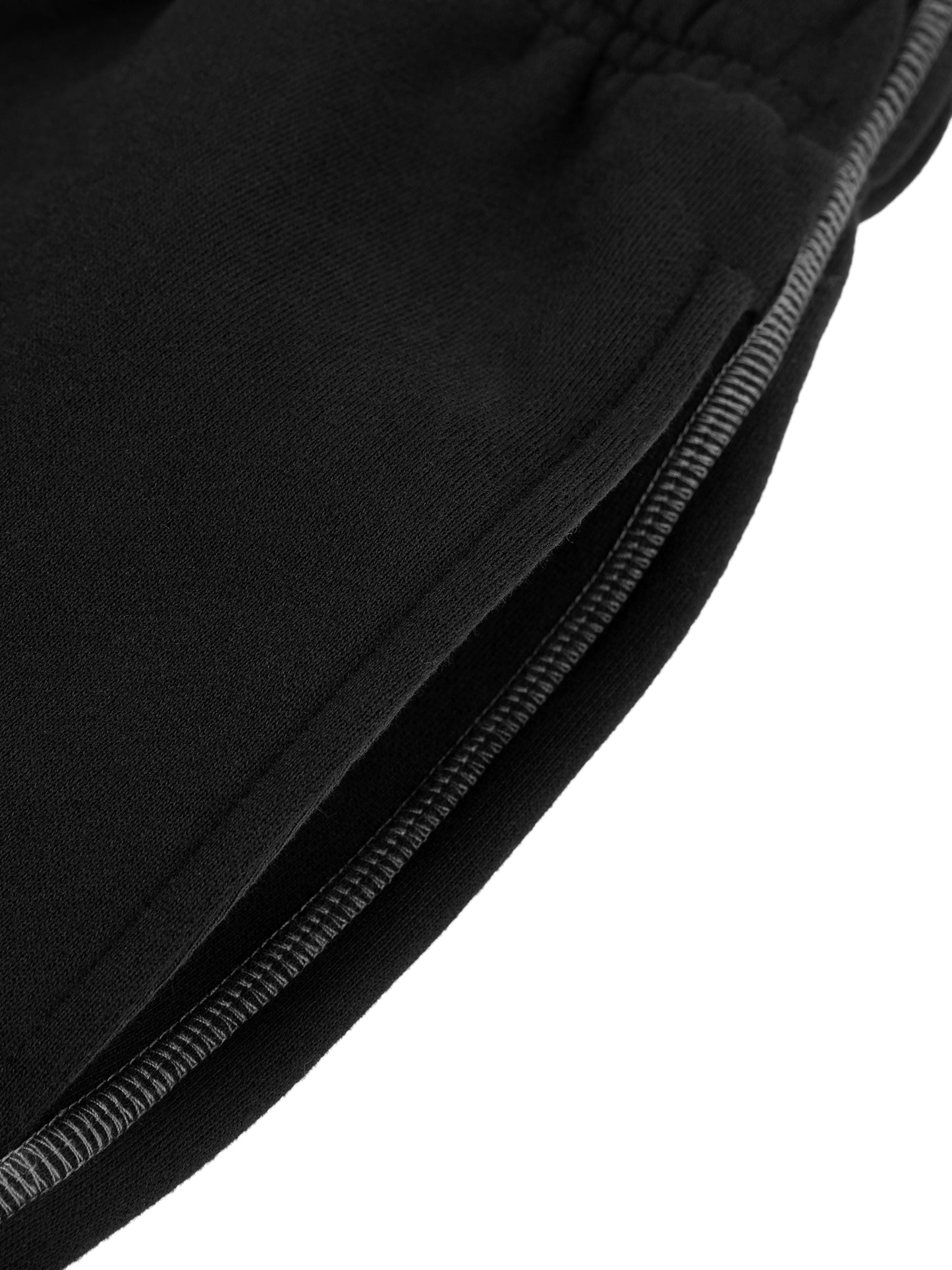 [R] Contrast-Stitched Fleece Sweatpants